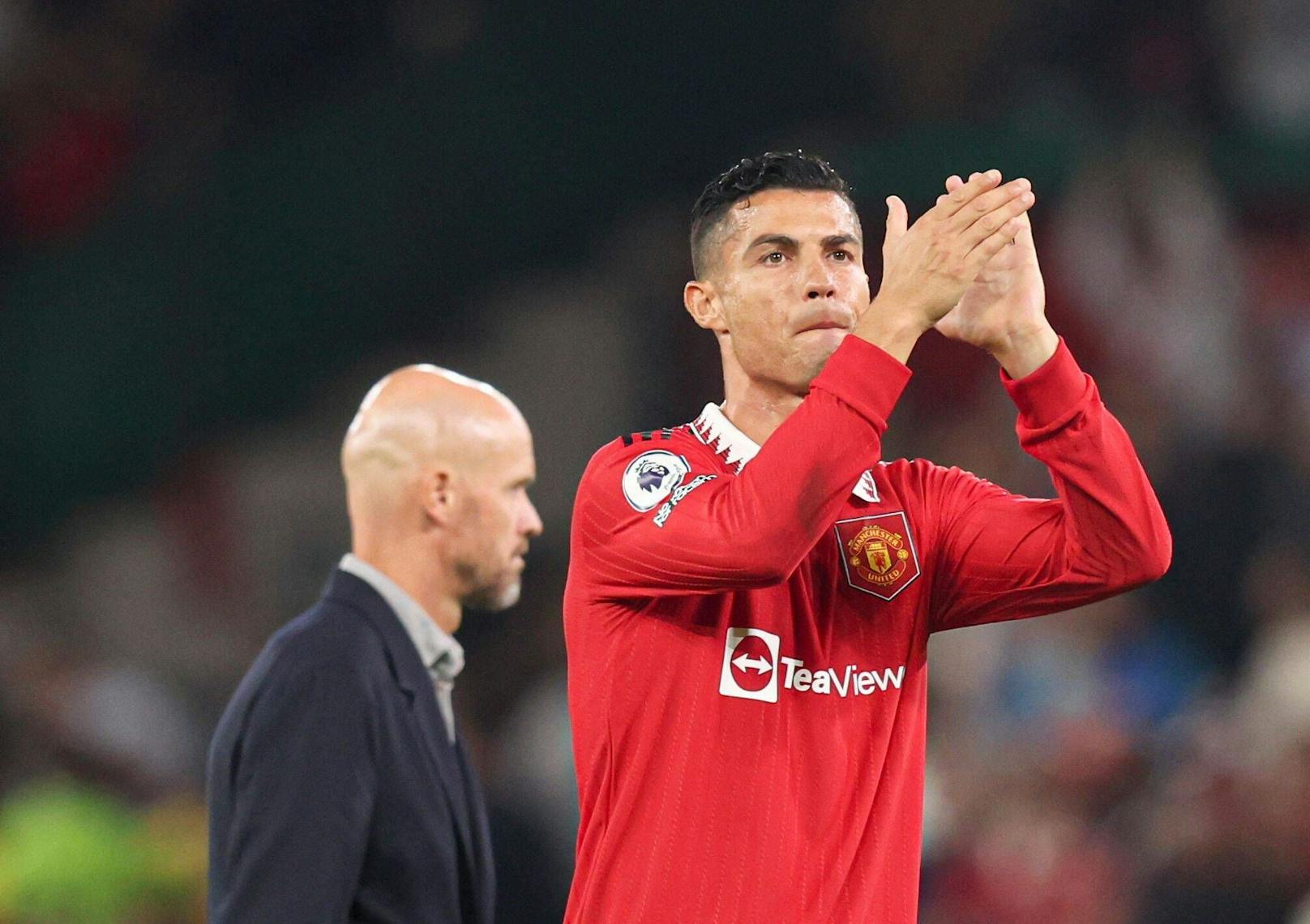 Erik ten Hag stellt klar, dass Cristiano Ronaldo bleibt. 