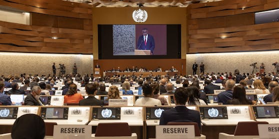 Die 75. Weltgesundheitsversammlung fand im Mai in der Schweiz statt. 2024 soll dort der Internationale Pandemievertrag unterzeichnet werden.