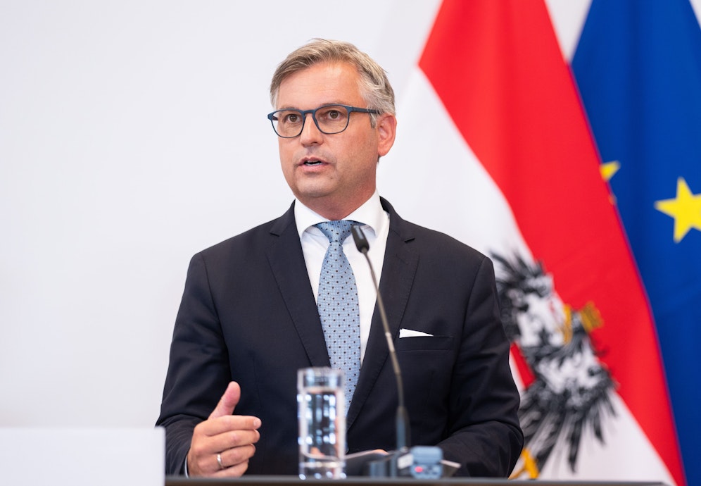 Finanzminister Magnus Brunner versteht die Erzählung Wiens nicht.