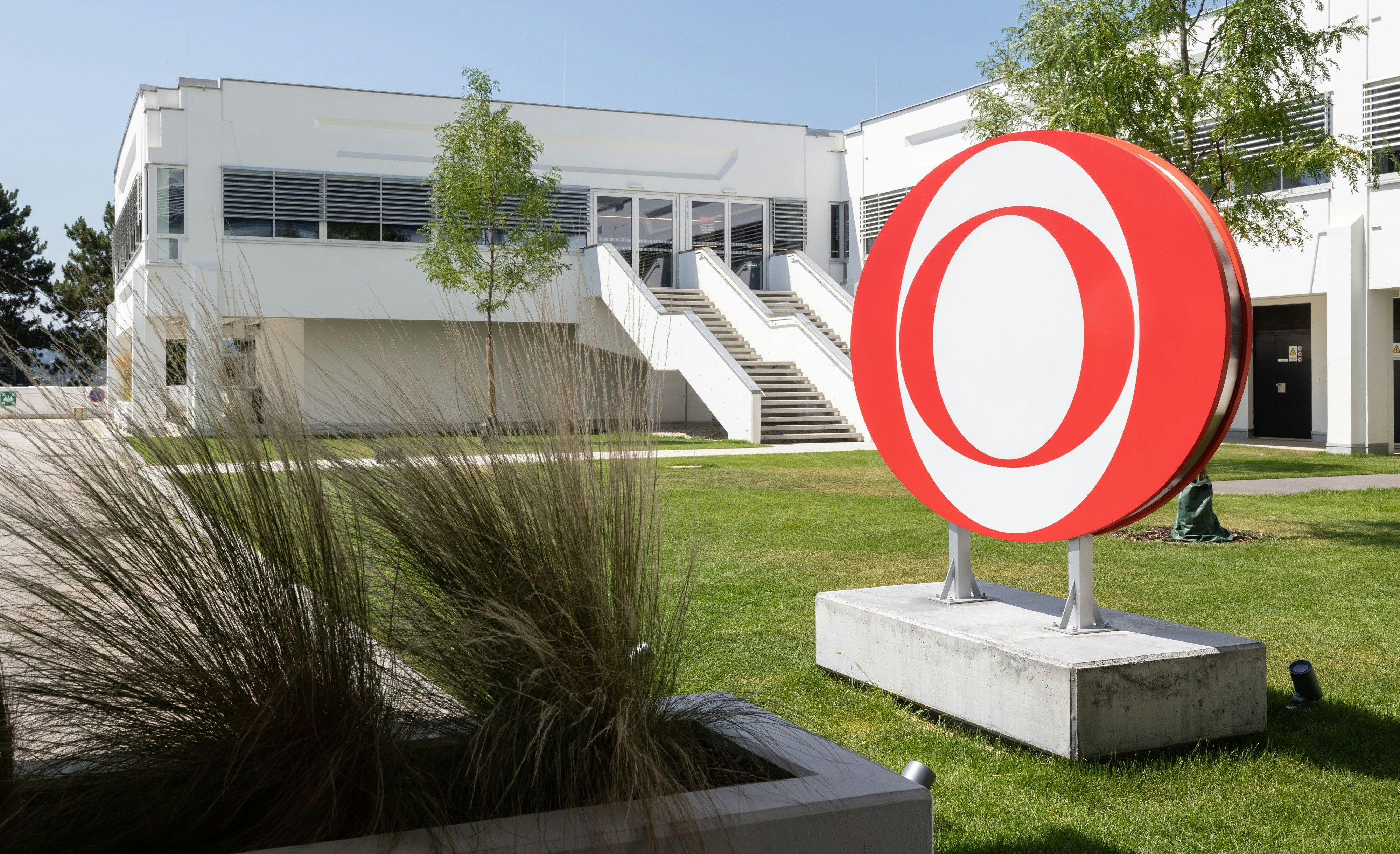Blick auf das ORF-Zentrum in Wien.