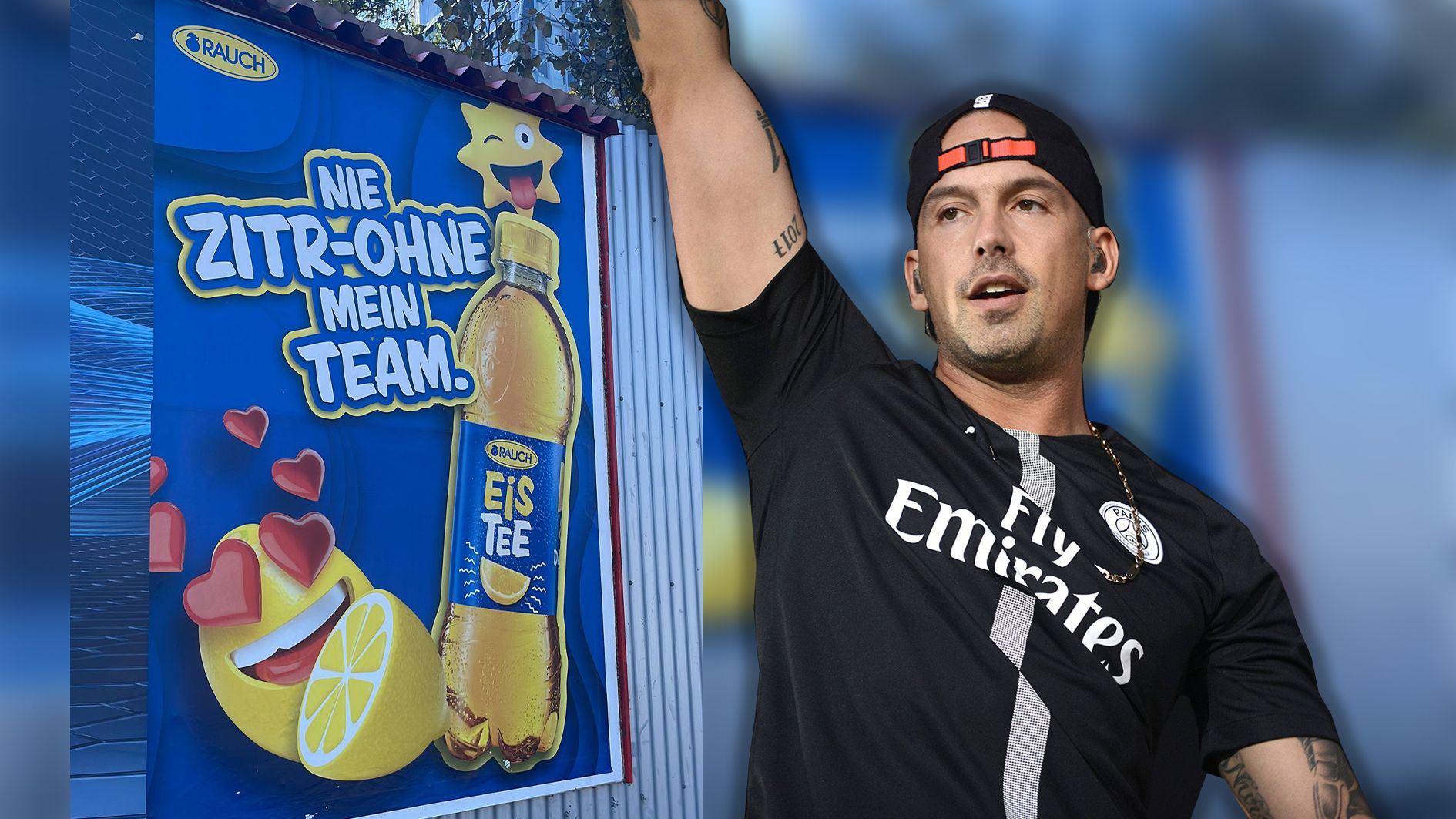 Über die Werbung freut sich der Wiener Rapper