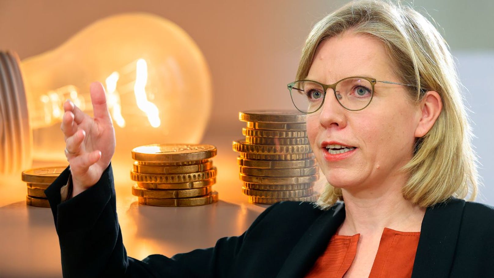 Energieministerin Leonore Gewessler hat sich mit Finanzminister Magnus Brunner zur Strompreisbremse geeinigt.