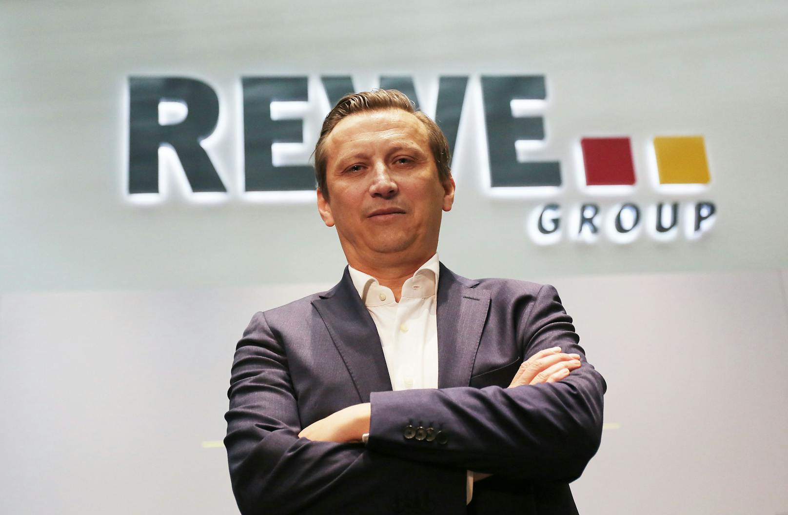 Lionel Souque ist Vorstandsvorsitzender der Rewe Group.