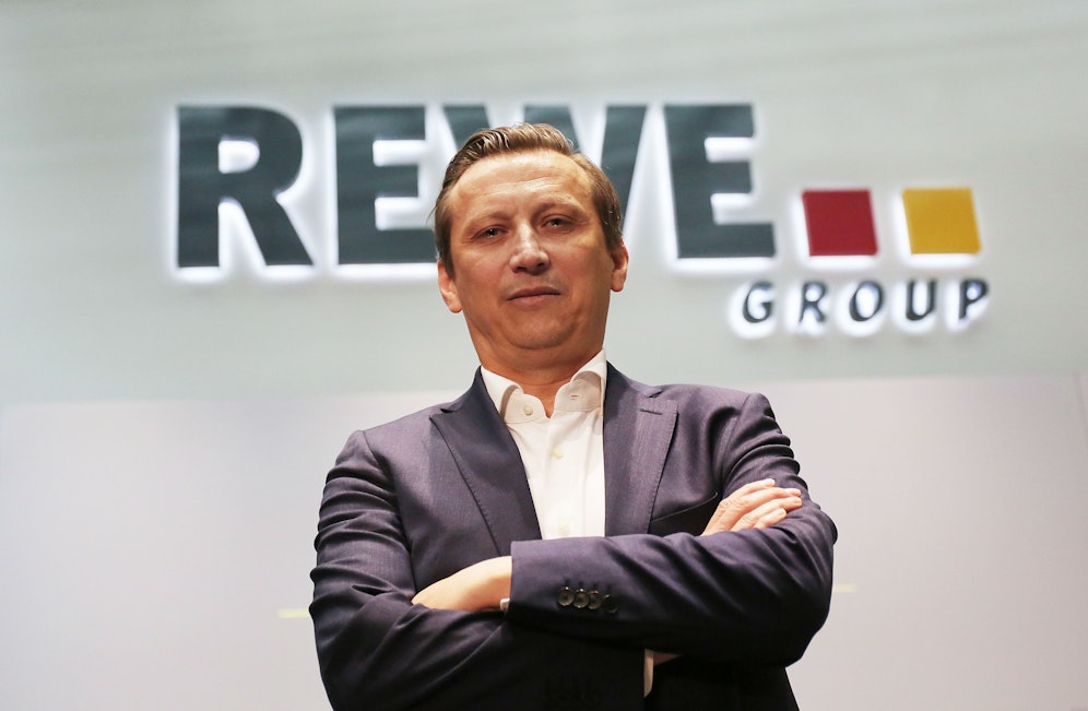 Lionel Souque ist Vorstandsvorsitzender der Rewe Group.