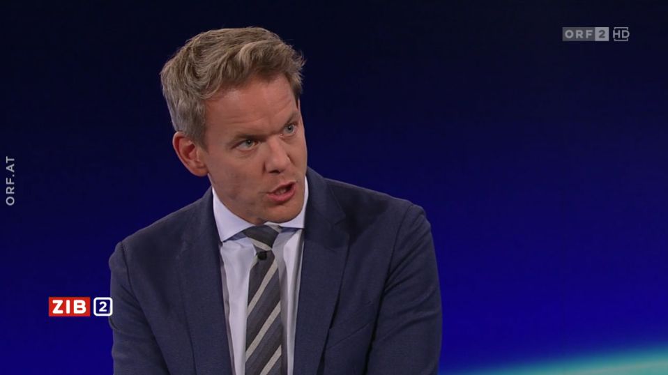 Martin Thür in der ZIB2 am 1. September 2022.