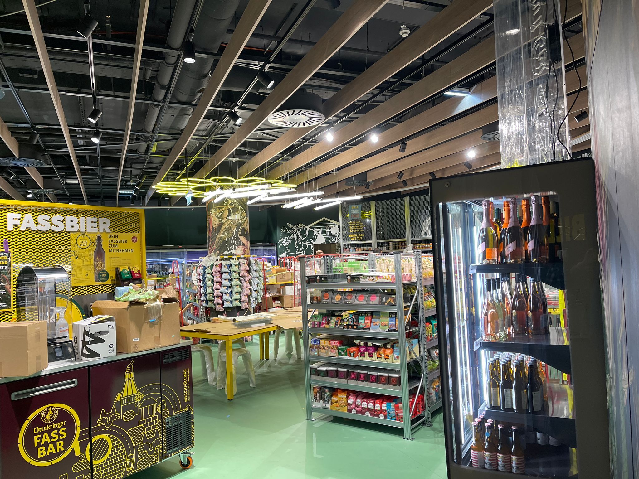 Billa Vegan startet in Wien-Neubau. 