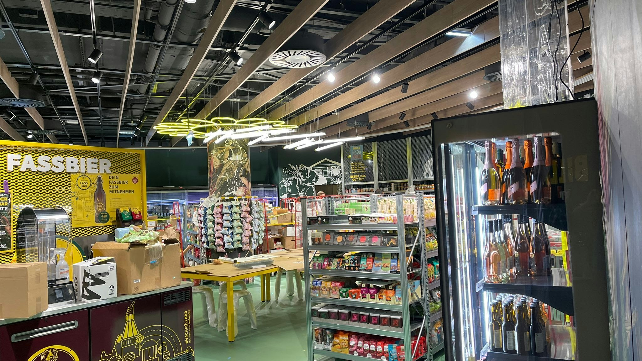 Billa Vegan startet in Wien-Neubau. 