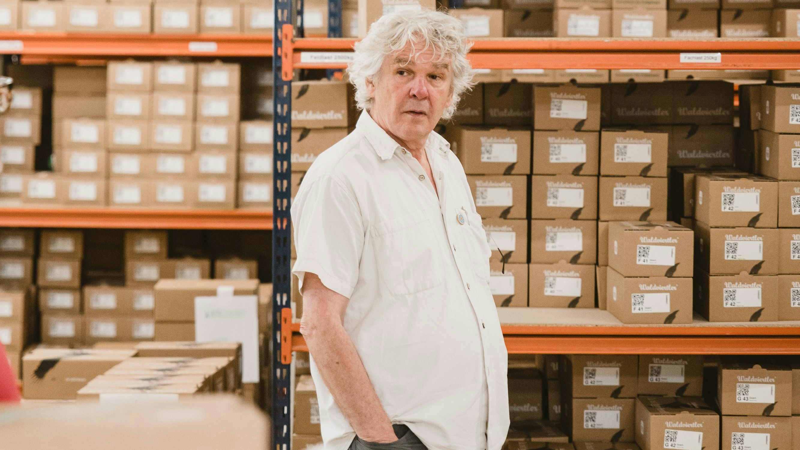 "Schuh-Rebell" Heinrich Staudinger (69).