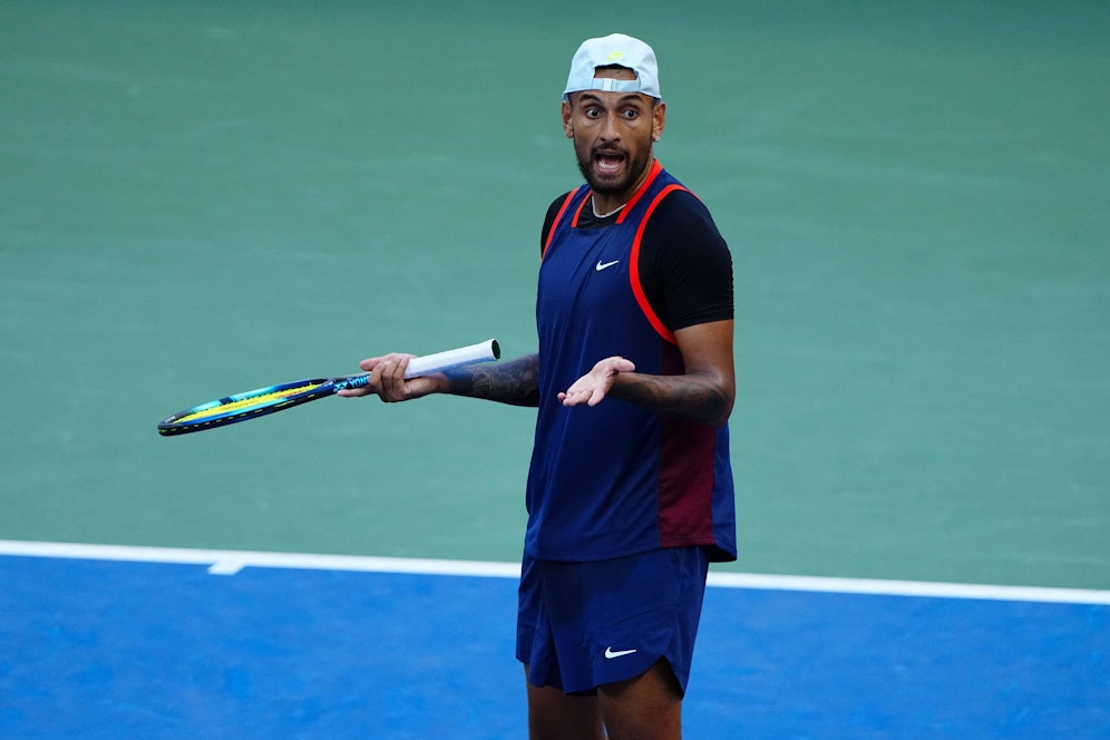 Nick Kyrgios sorgt bei den US Open erneut für einen Skandal. 