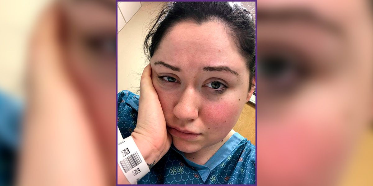 Die 28 jährige Lyndsi Johnson verbringt 23 Stunden am Tag im Bett.