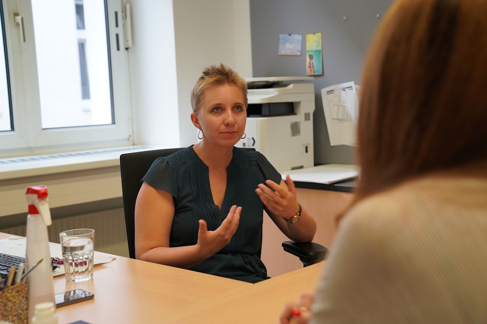 Im Interview mit Amra Durić (<em>