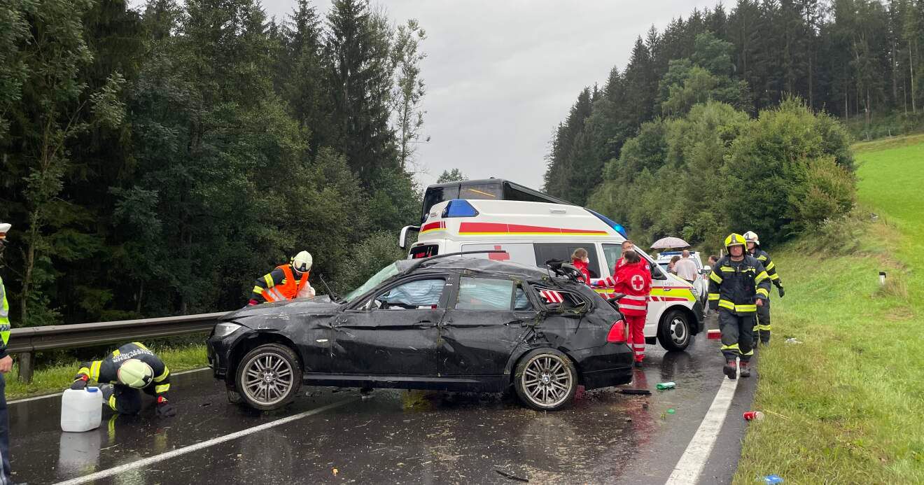 Der Mann hatte illegales Feuerwerk im Auto.