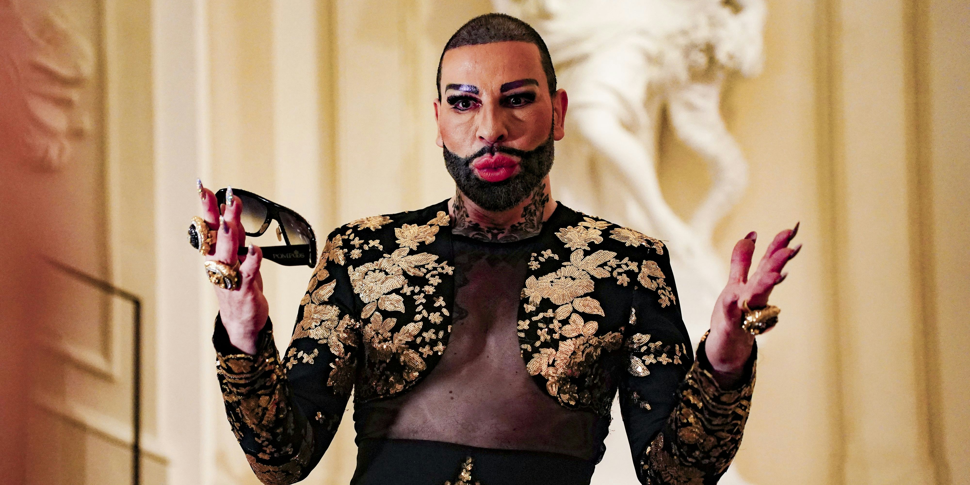 Der "Prinz Pompöös" weiß sich zu inszenieren.