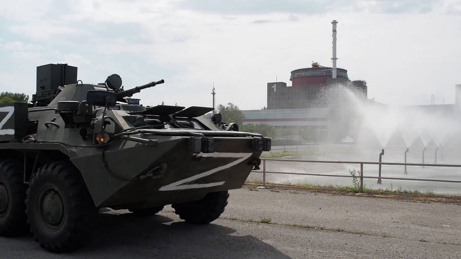 Das Gebiet rund um das AKW in Saporischschja wird von russischen Truppen kontrolliert.