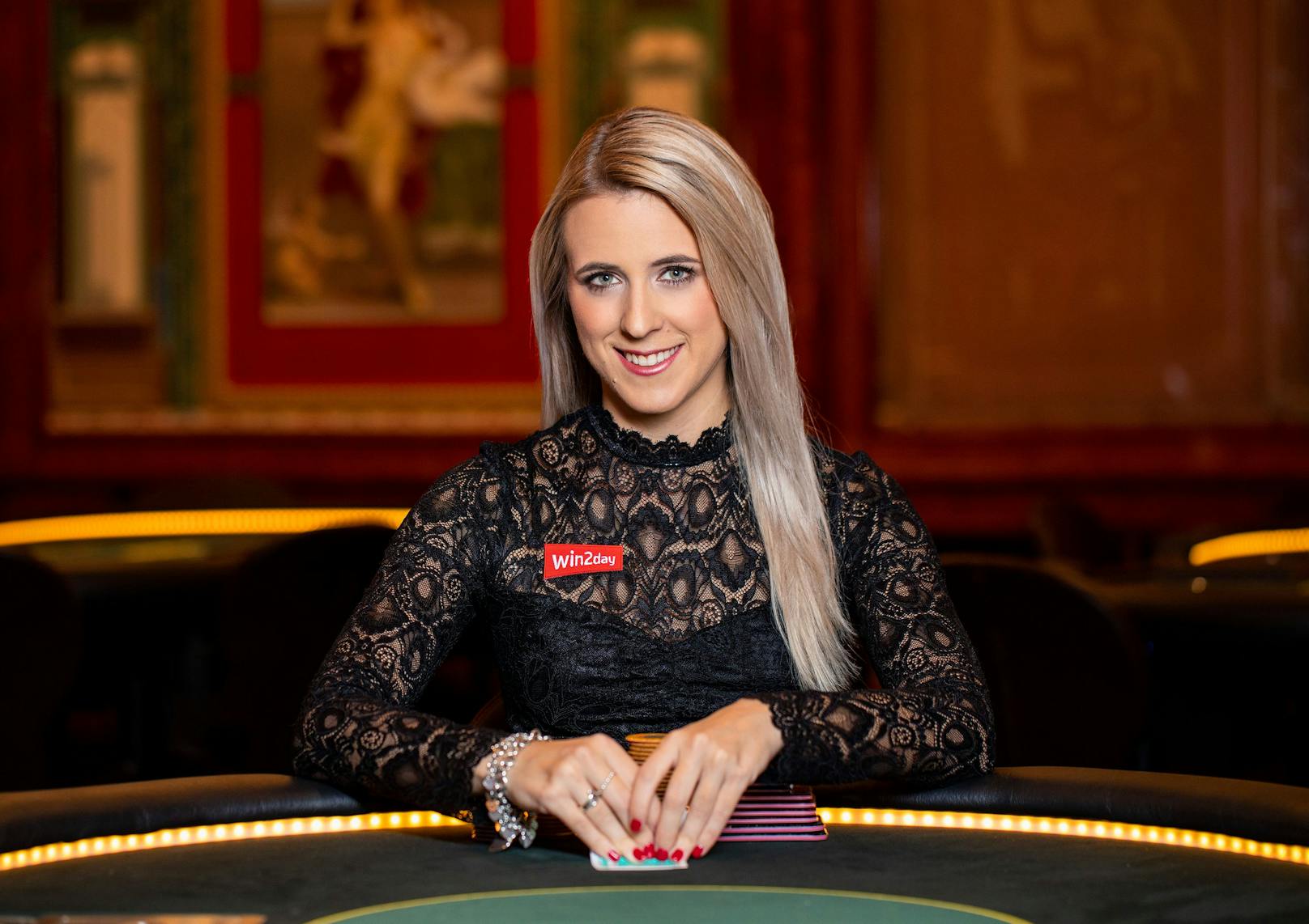 Poker-Weltmeisterin Jessica Teusl wartet schon mit Spannung auf das Online-PokerTurnier: <em>"Gratis-Turniere machen immer Spaß, vor allem dann, wenn im Preispool unglaubliche € 10.000 sind."</em>