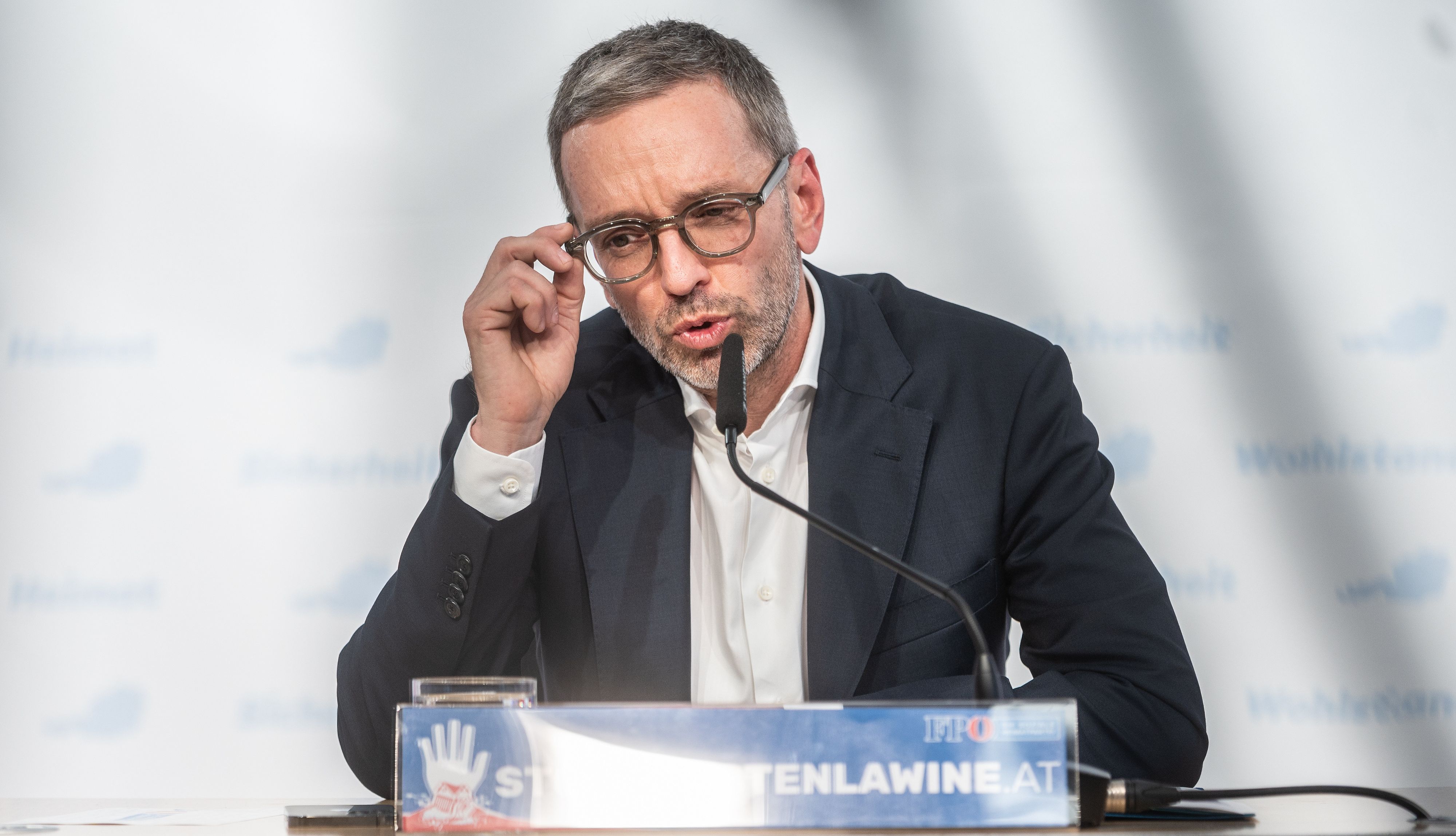 FPÖ-Chef Herbert Kickl tobt.