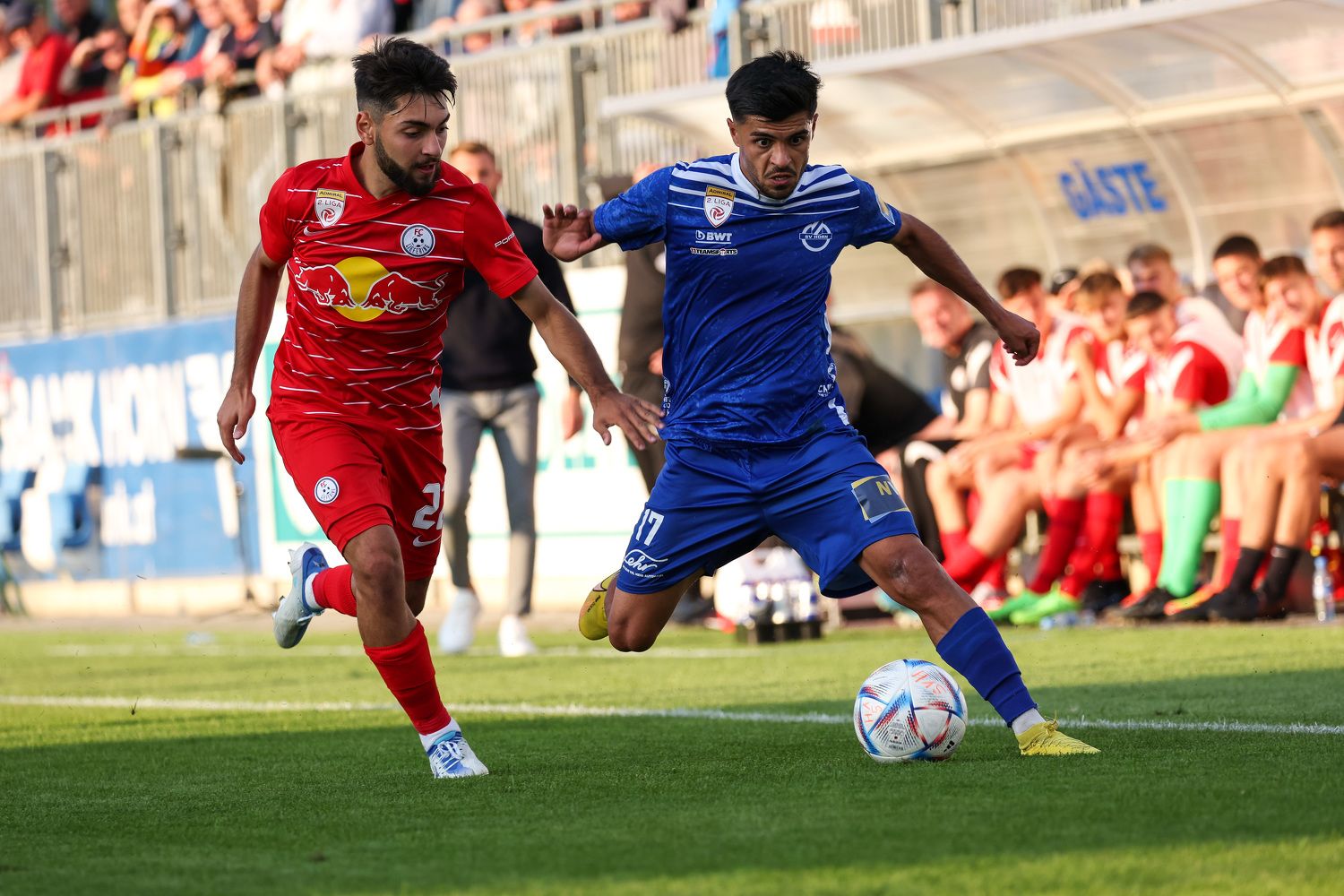 Horn feiert einen Heimsieg gegen Liefering. 