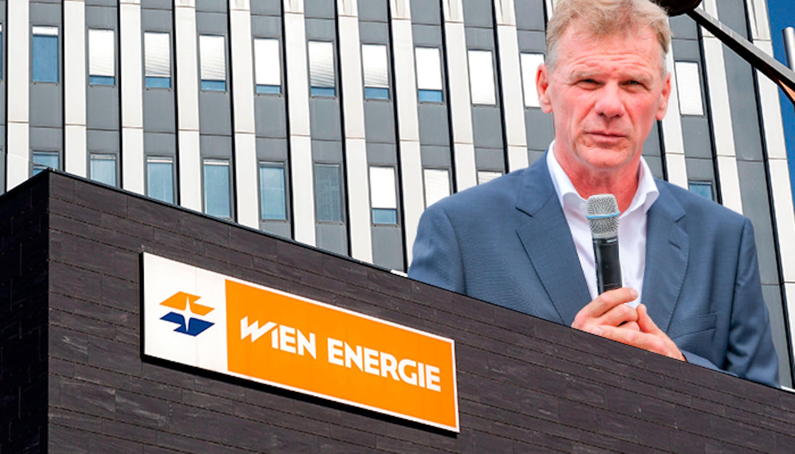 Der Wien Energie fehlen mehrere Milliarden Euro.Im Bild: Vorstandschef Michael Strebl.