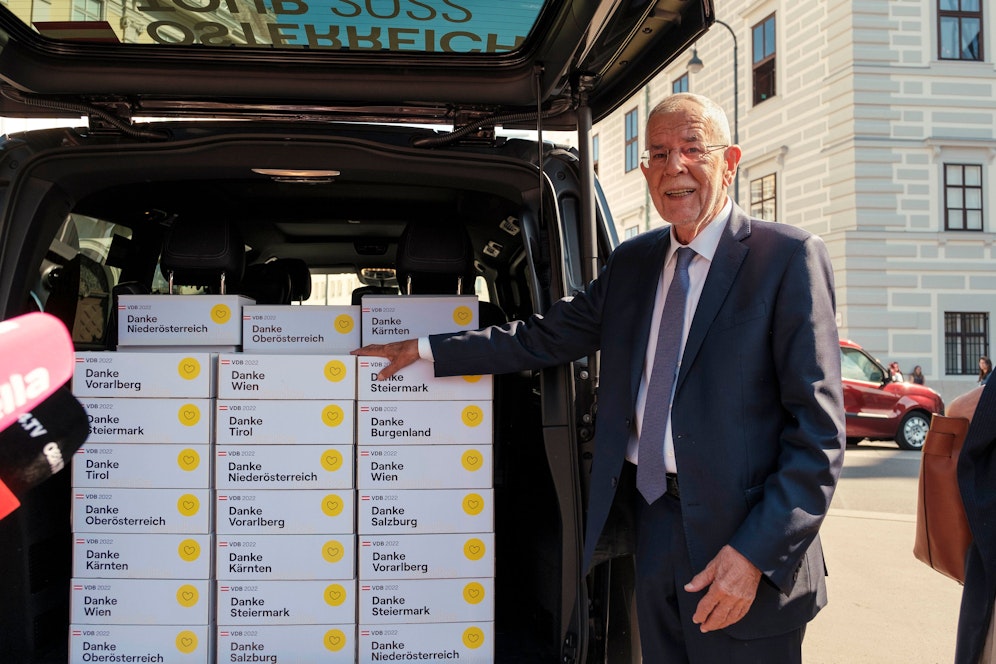 Alexander Van der Bellen erreichte 24.600 Unterstützungserklärungen.