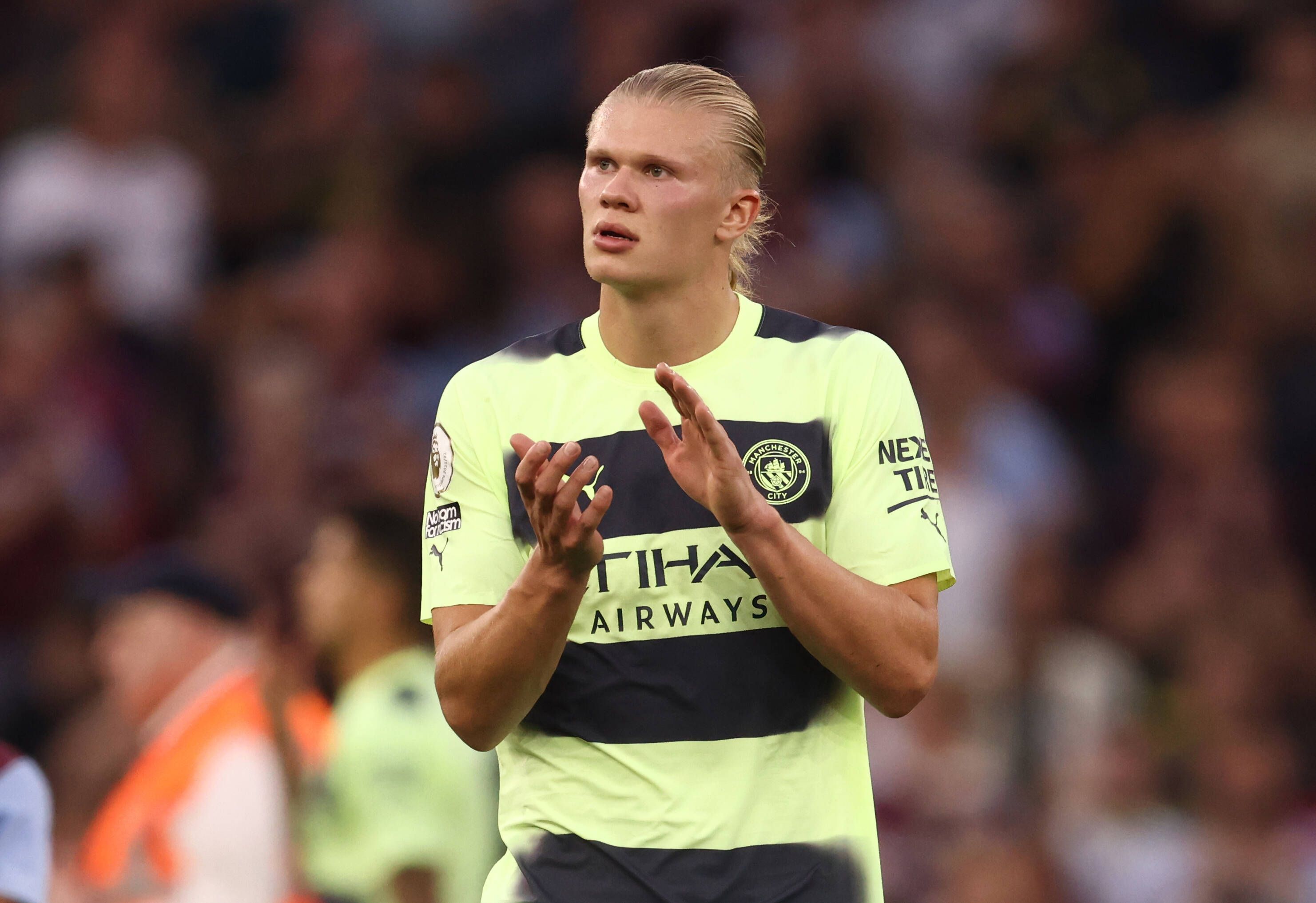 Erling Haaland erzielt seinen bereits zehnten Liga-Treffer. 