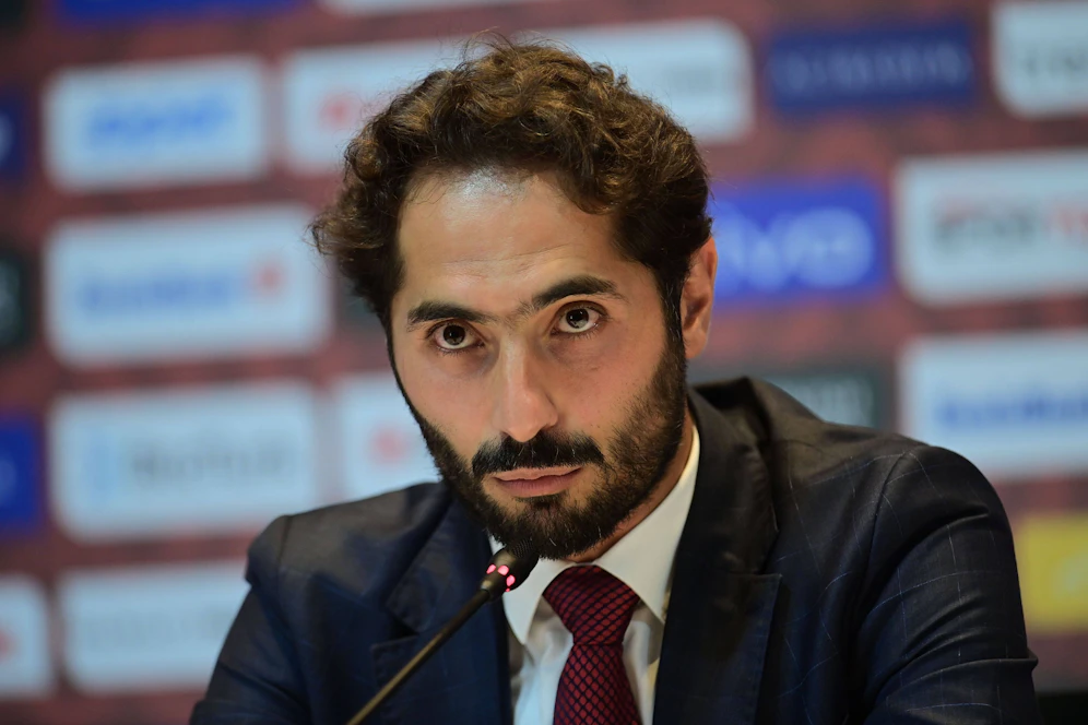 Hamit Altintop verfehlte ein Projektil nur knapp.