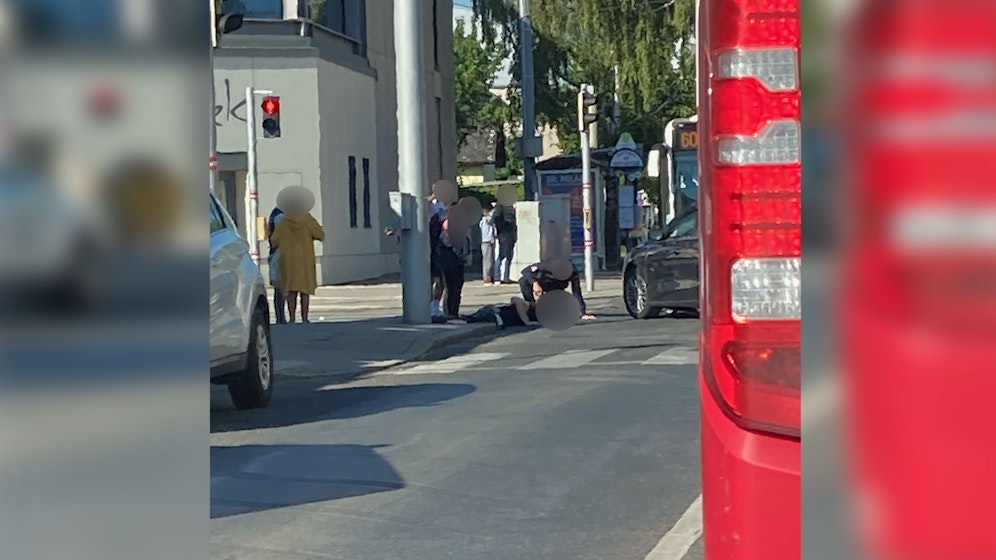 Der 25-Jährige erlitt einige Prellungen am Körper.