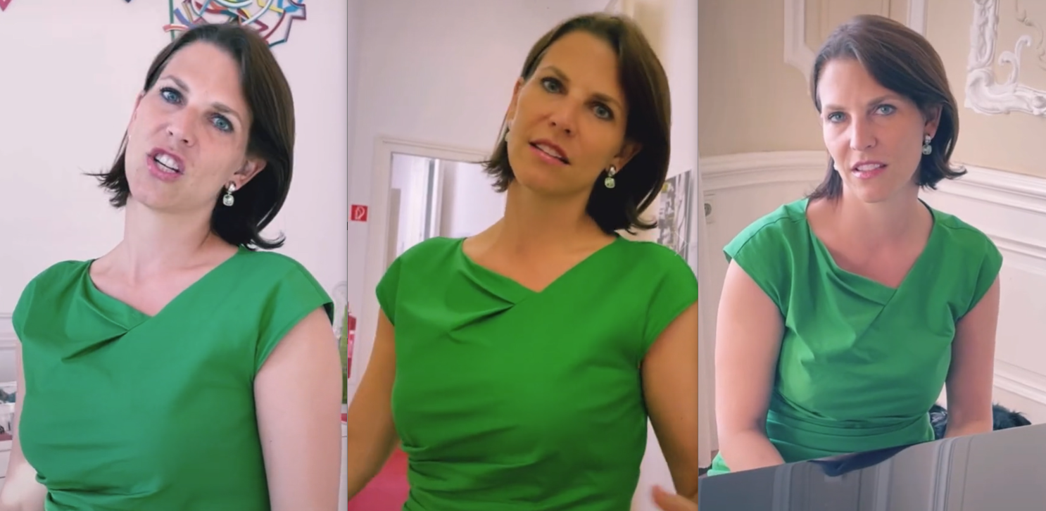 Verfassungsministerin Karoline Edtstadler (ÖVP) auf TikTok