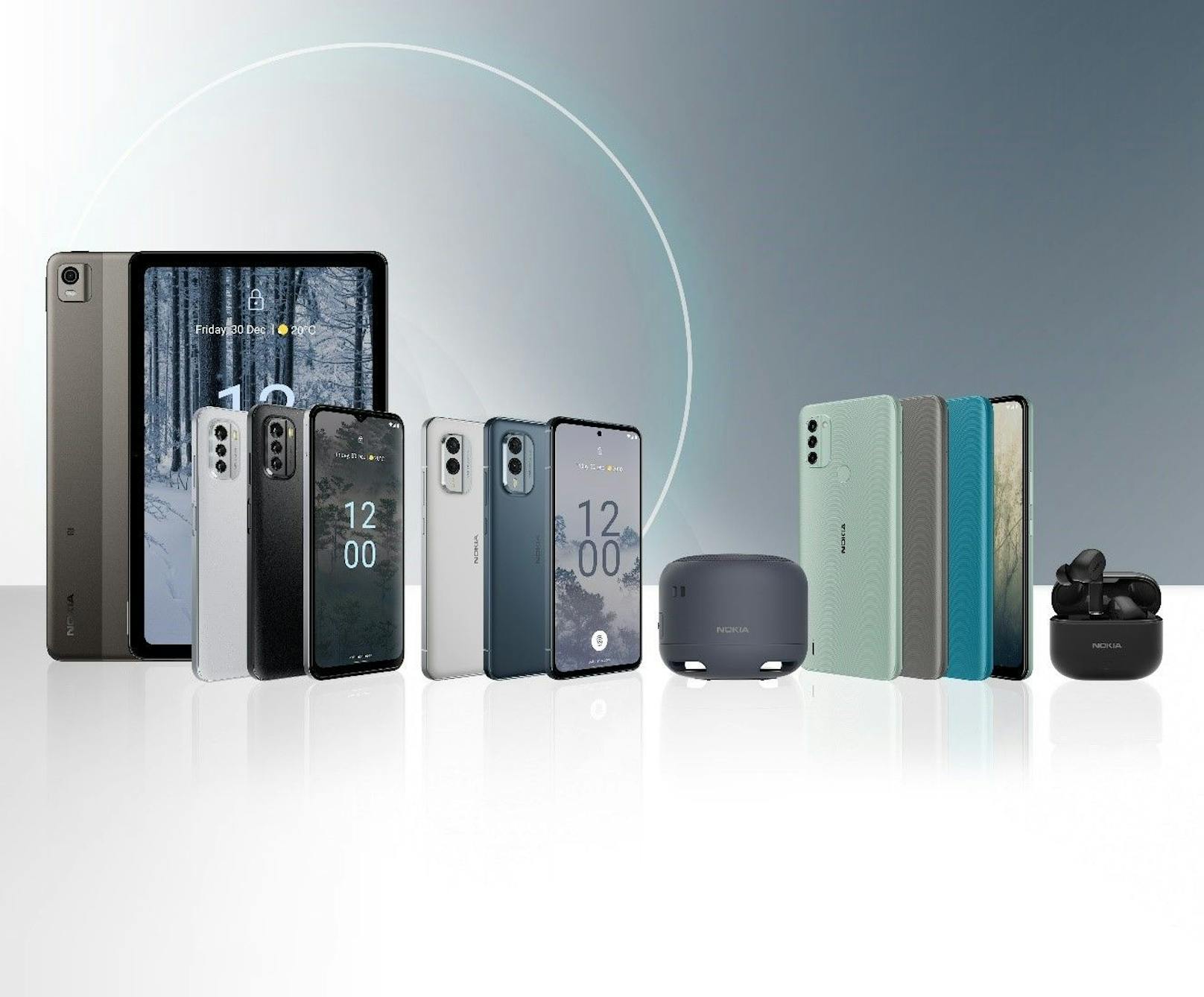 Drei neue Geräte, darunter Nokias bisher umweltfreundlichstes Smartphone und der Circular Abo-Service.