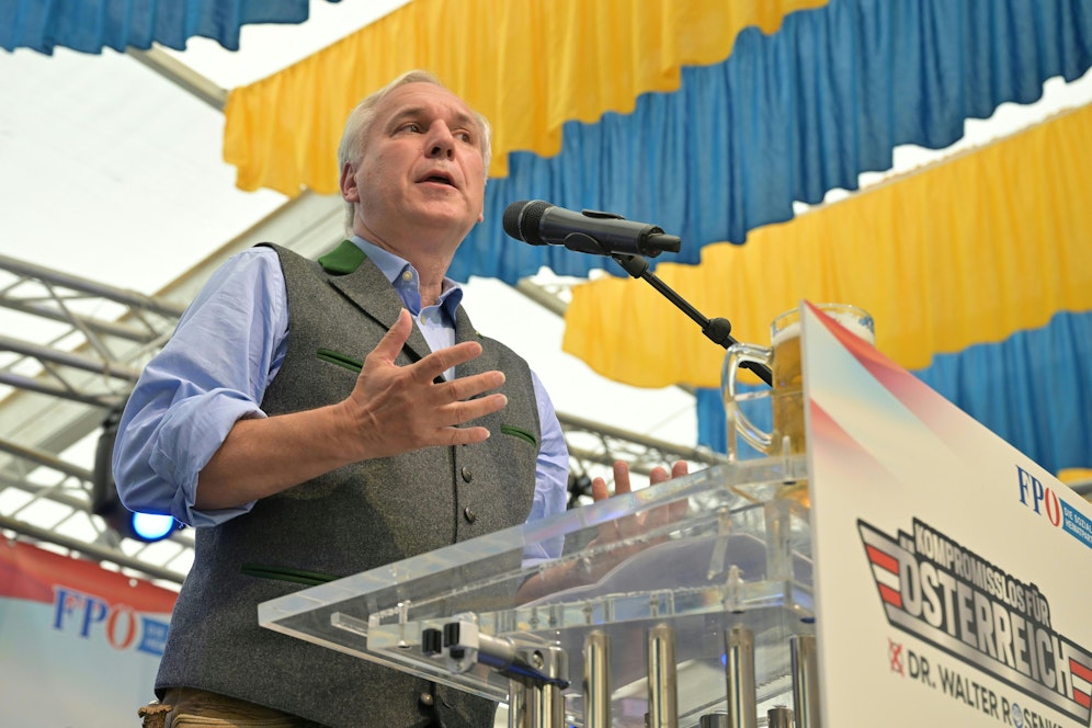 Rosenkranz könnte sich vorstellen, Gewessler zu entlassen.