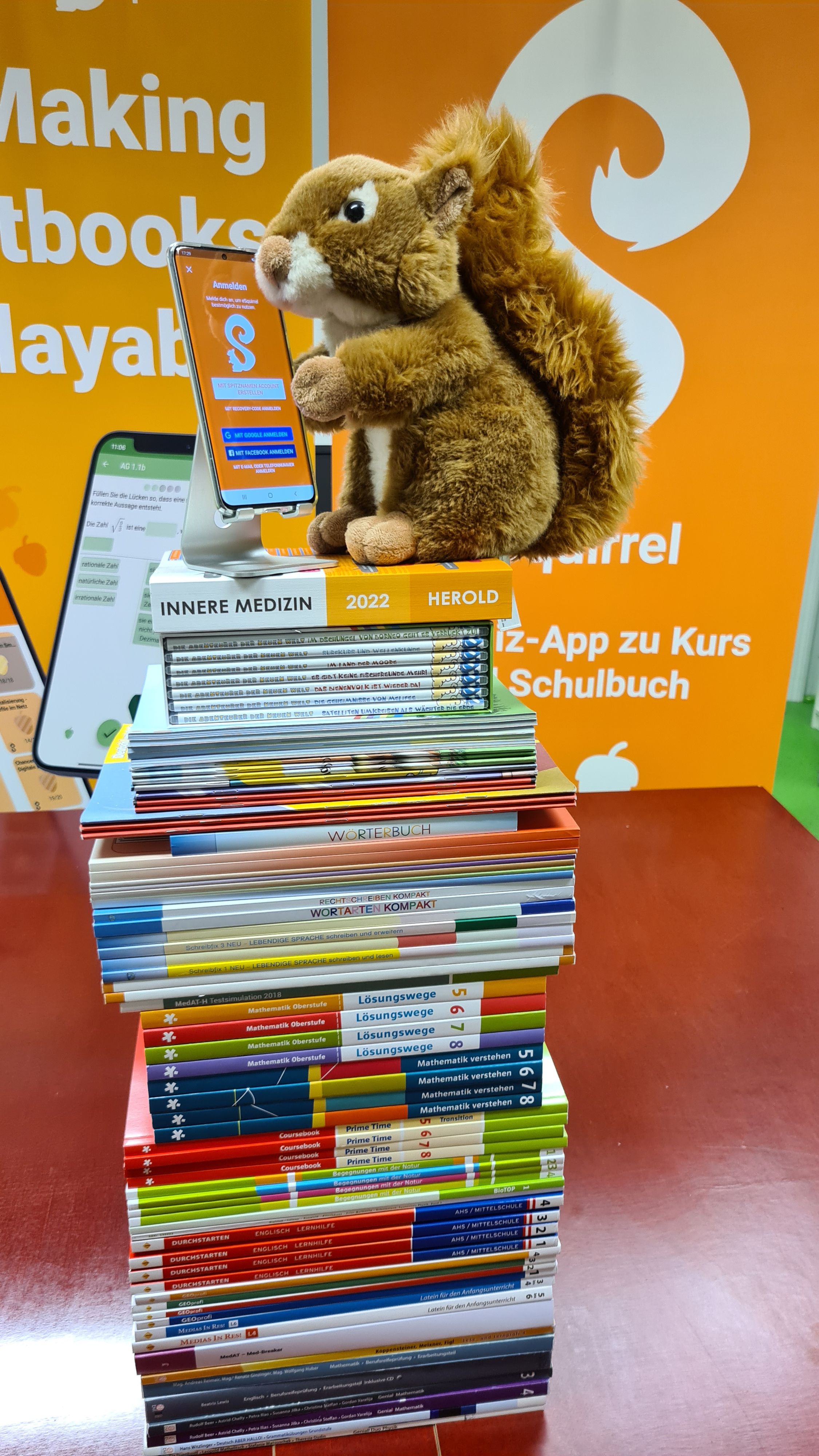 eSquirrel bietet einen seriösen, digitalen Lern- und Lehrbegleiter für Schulen, aber auch die Weiterbildung in Unternehmen.