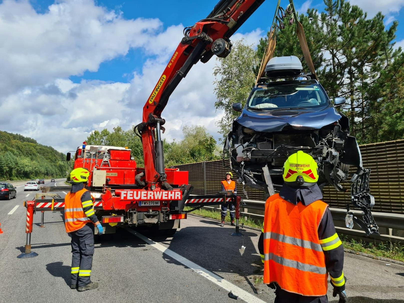 Unfall bei Grimmenstein