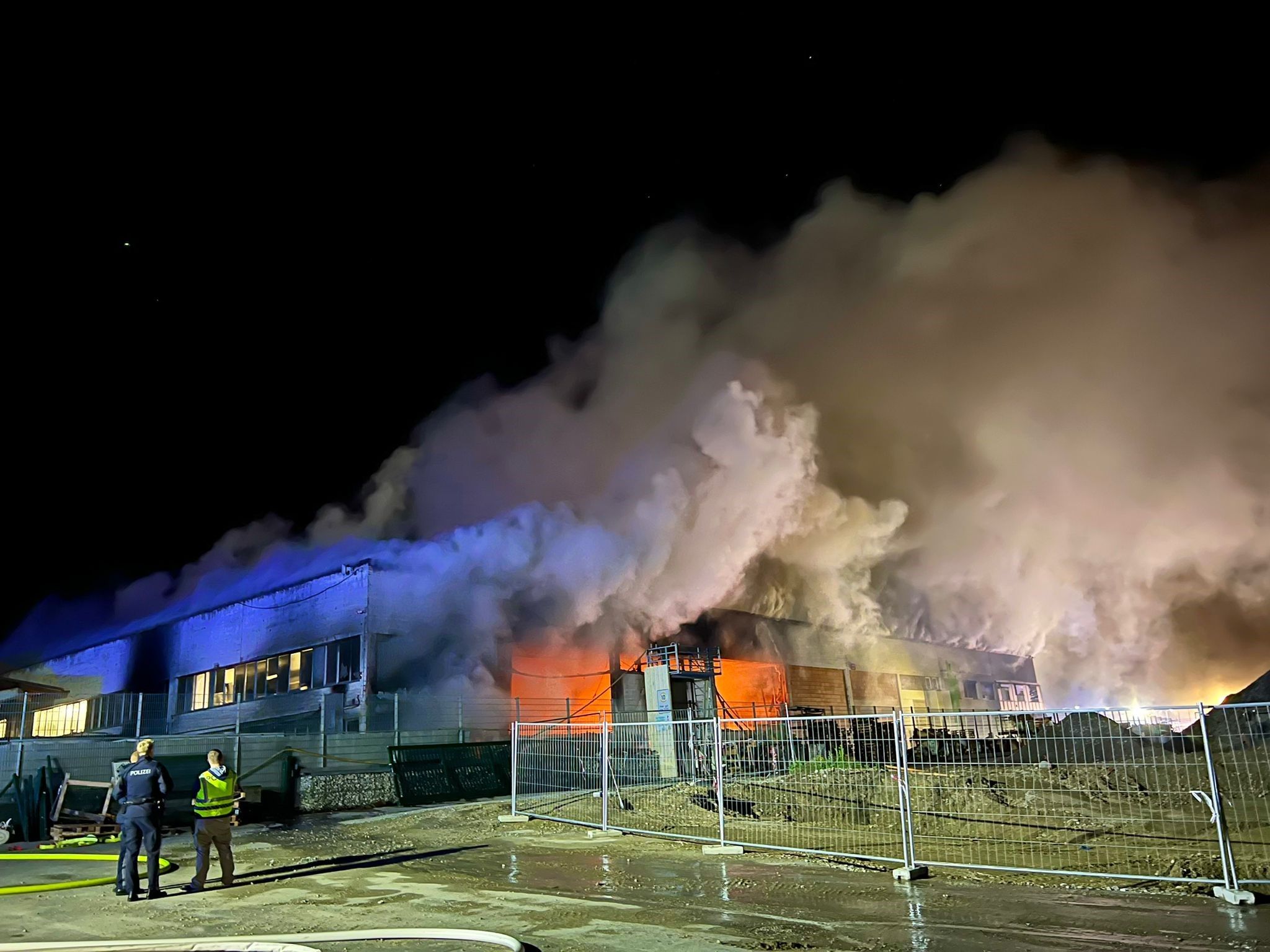 Die Feuerwehr konnte schnell eingreifen. 