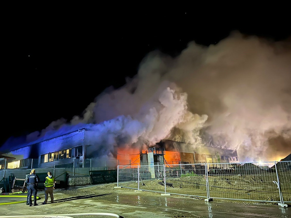 Die Feuerwehr konnte schnell eingreifen. 