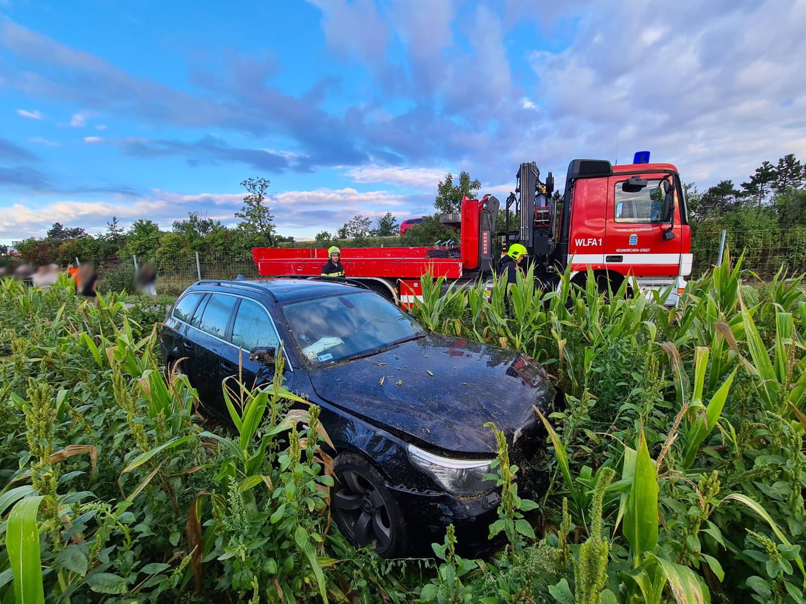 Unfallserie auf der Südautobahn