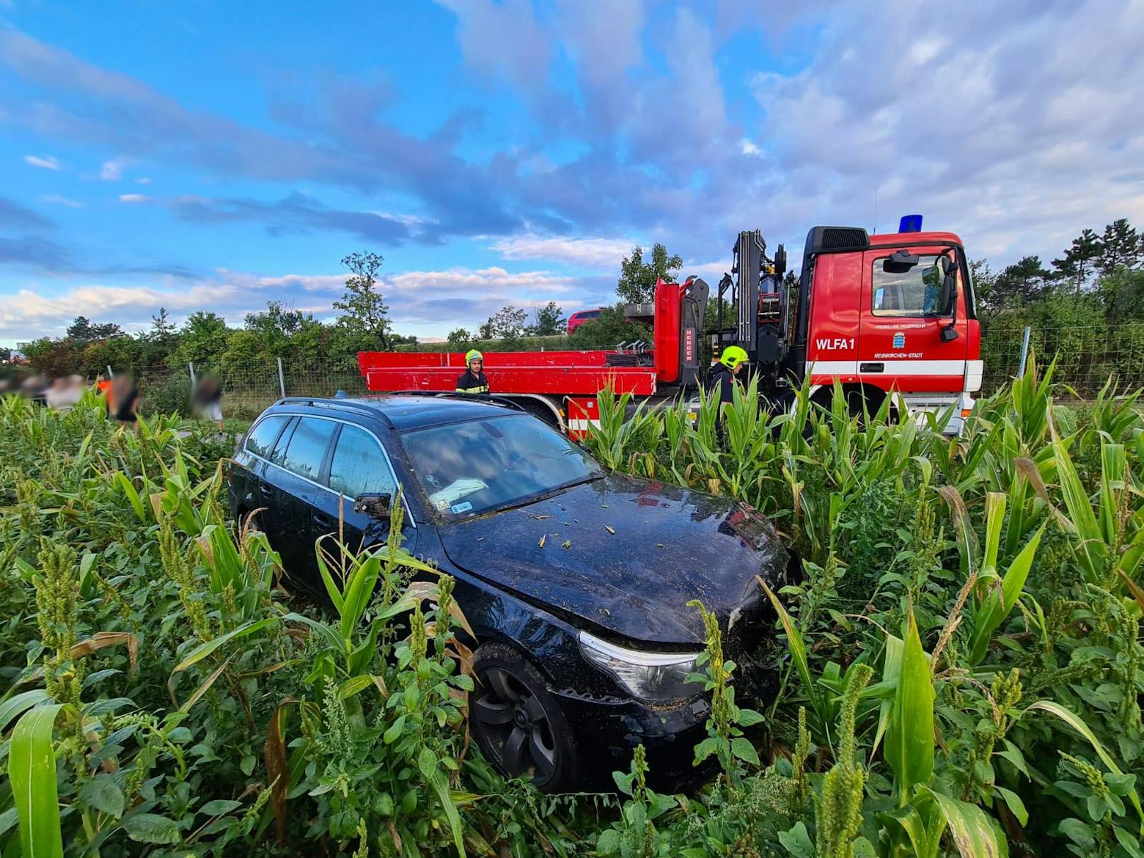 Unfallserie auf der Südautobahn