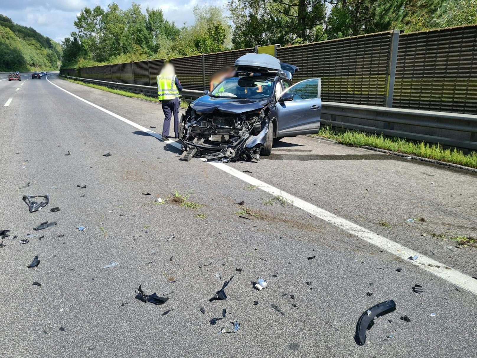 Unfallserie auf der Südautobahn