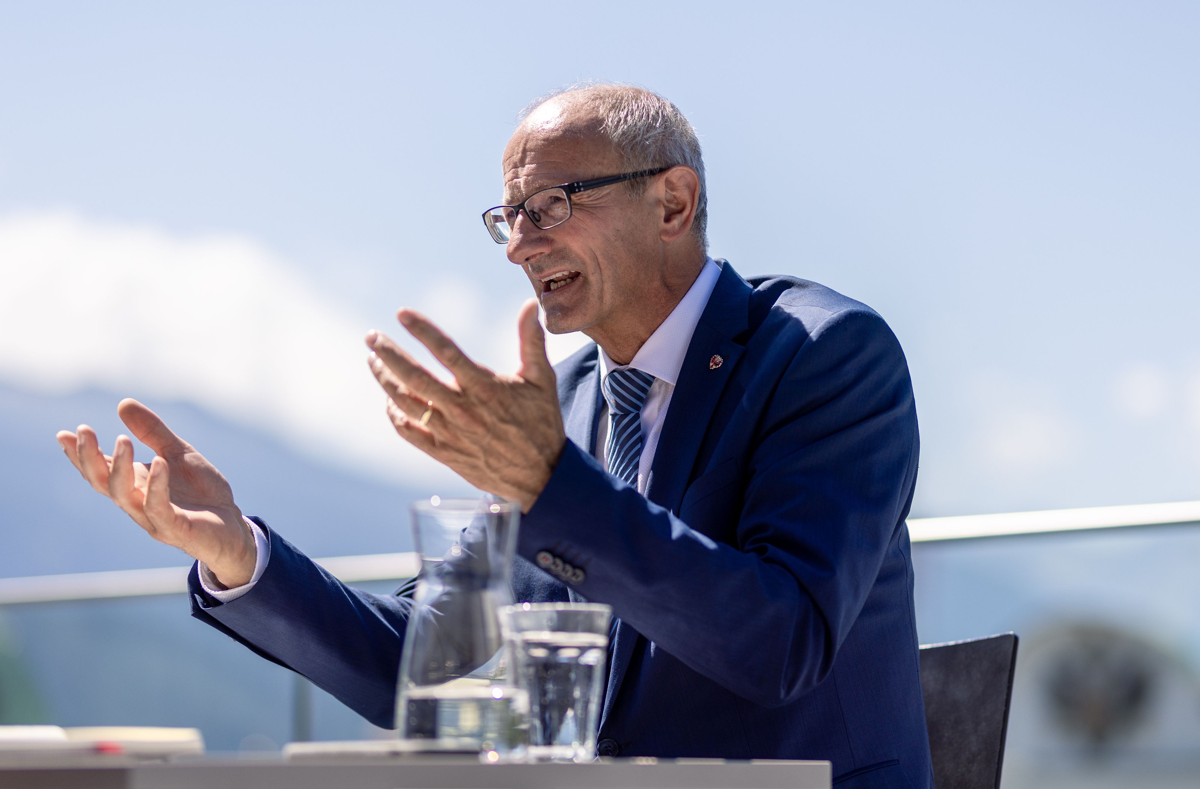 Anton Mattle, Landesparteiobmann und Spitzenkandidat der Tiroler ÖVP.