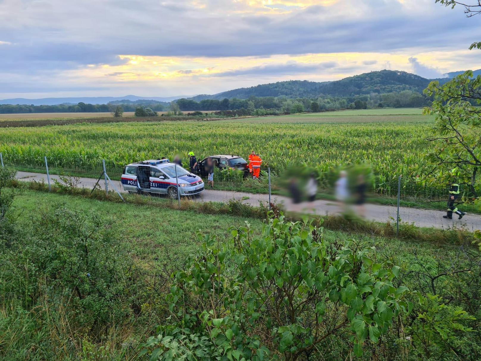 Unfall bei Breitenau