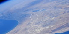 Astronautin fotografiert "Turm des Sauron" aus dem All