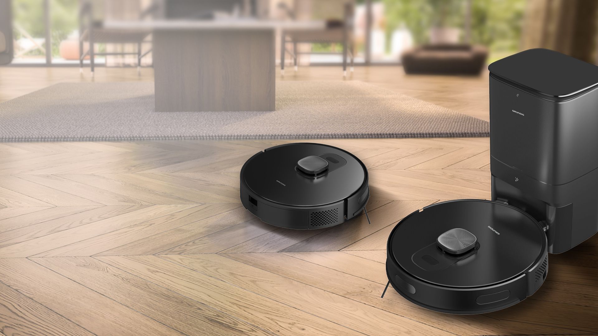 Doppelte Zeitersparnis dank zwei neuer Saugroboter mit Wischfunktion.