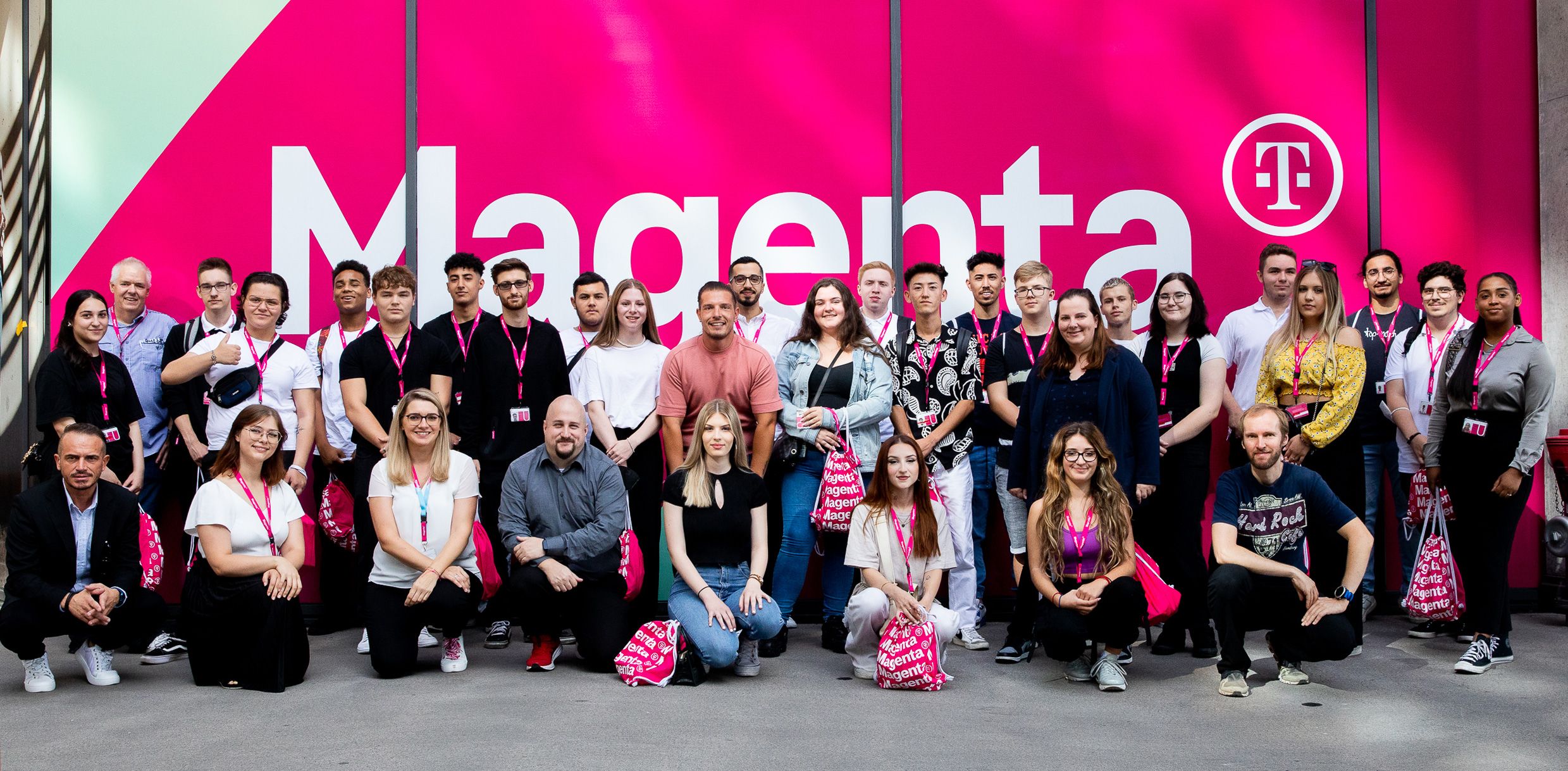 Karriere bei Magenta: 33 Lehrlinge starten ihre Ausbildung.