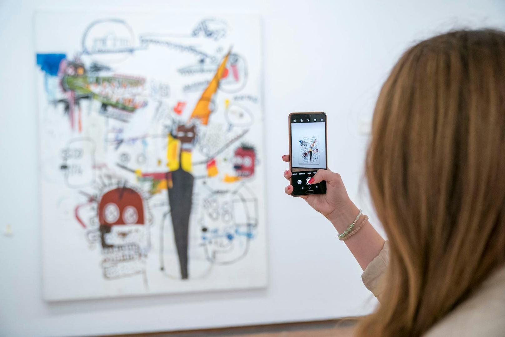 "Heute" durfte sich die spektakuläre Basquiat-Schau vorab ansehen.