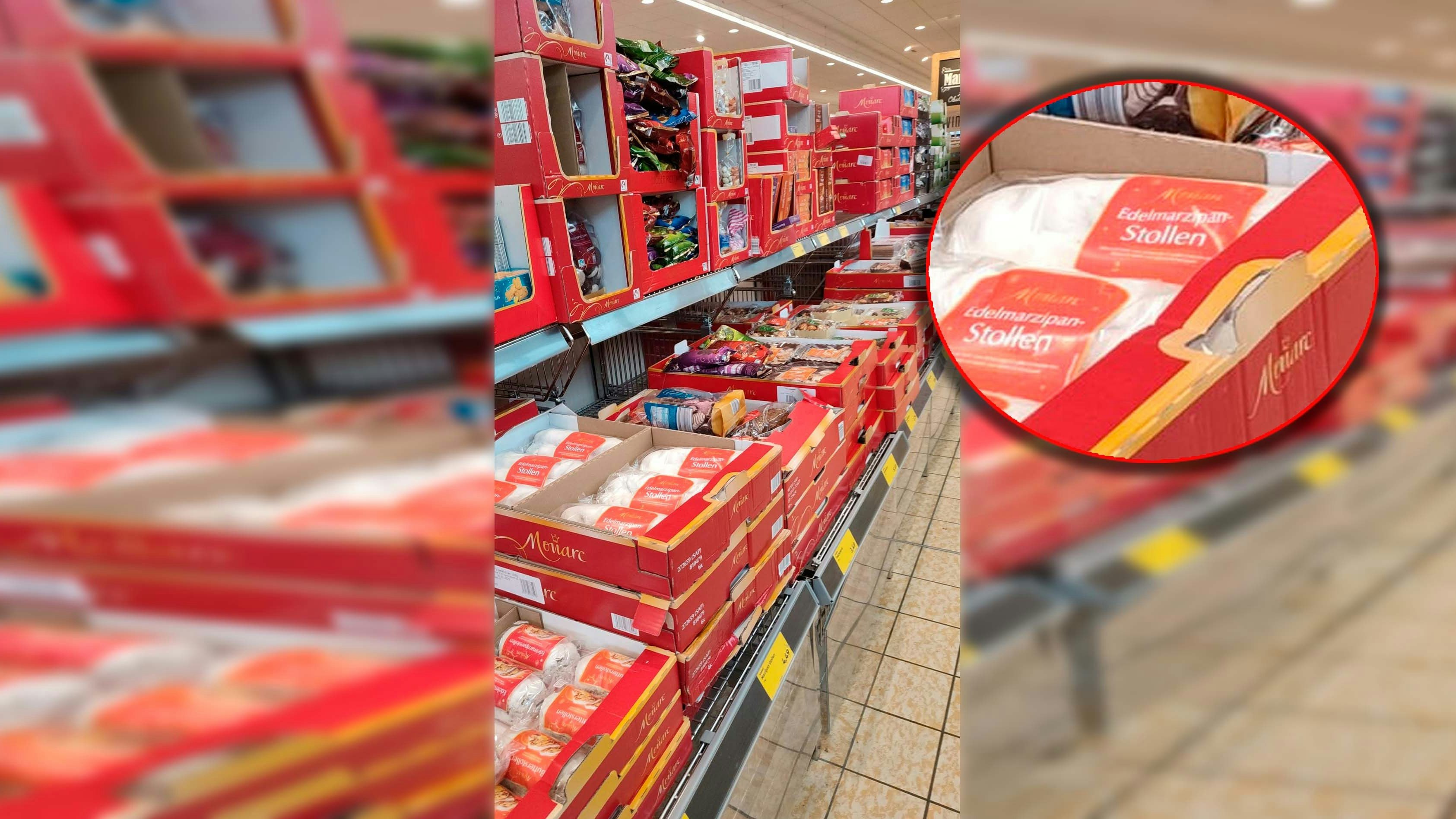 Weihnachts-Feeling beim Hofer in Krems