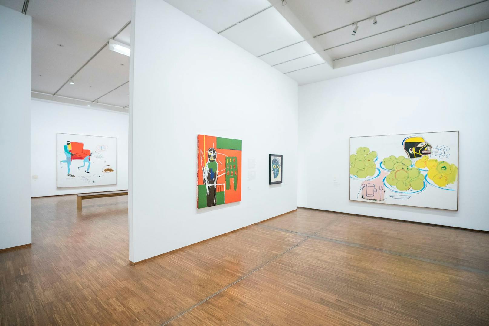 50 Werke von Jean-Michel Basquiat werden ab Freitag in der Albertina gezeigt.