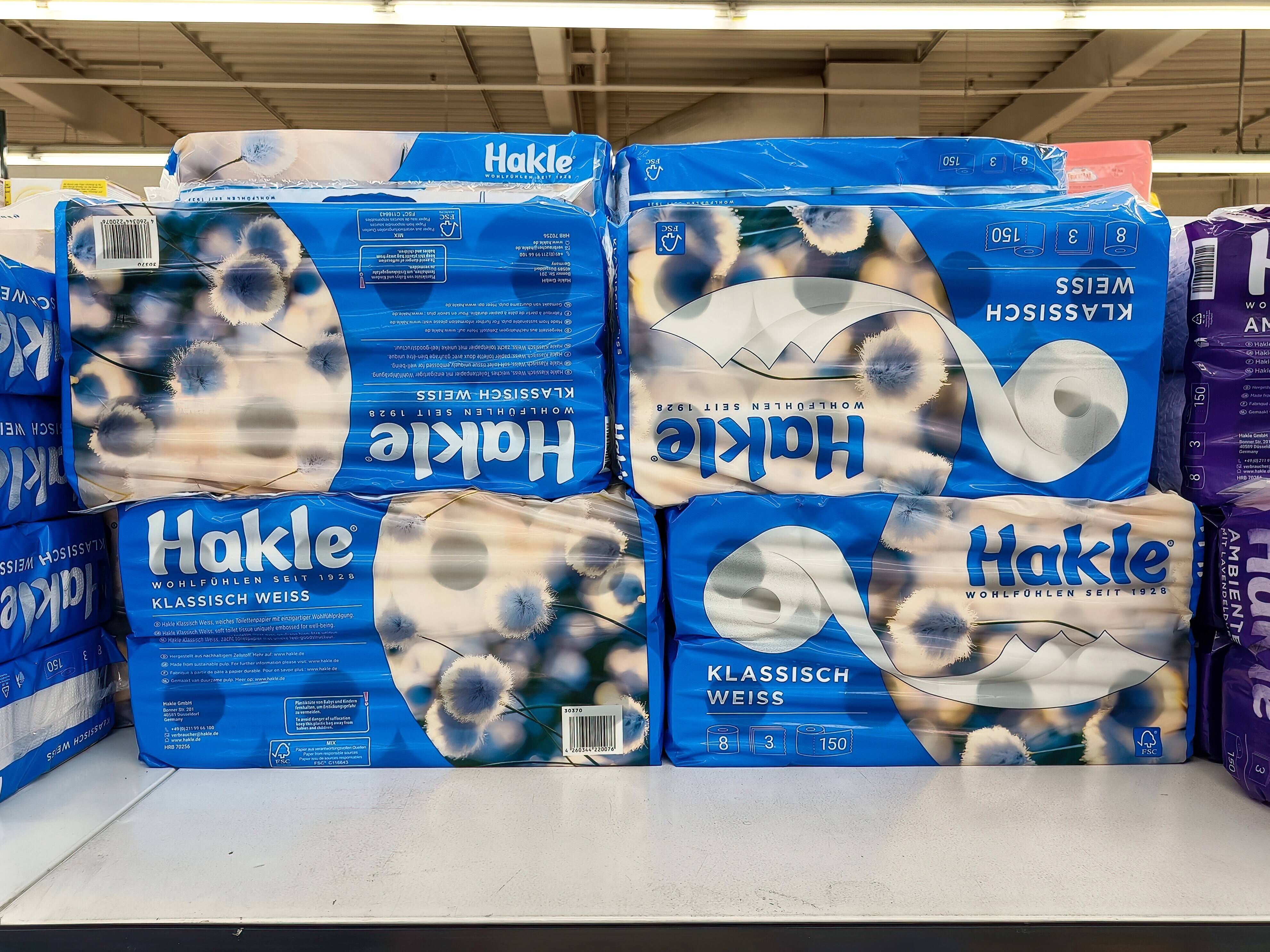 Der deutsche Hygienepapierhersteller Hakle hat Insolvenz angemeldet.