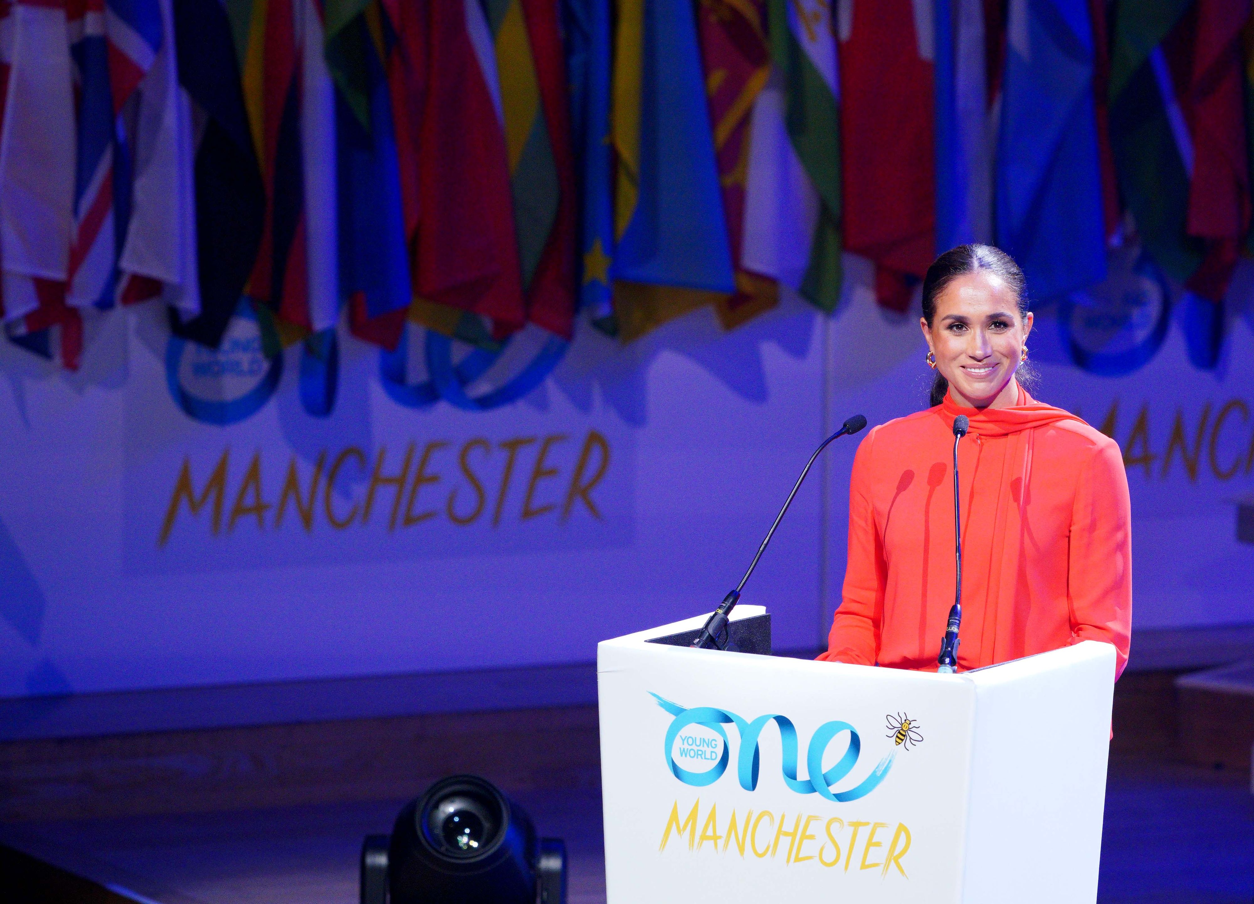Herzogin Meghan Markle sorgt für Gesprächsstoff.