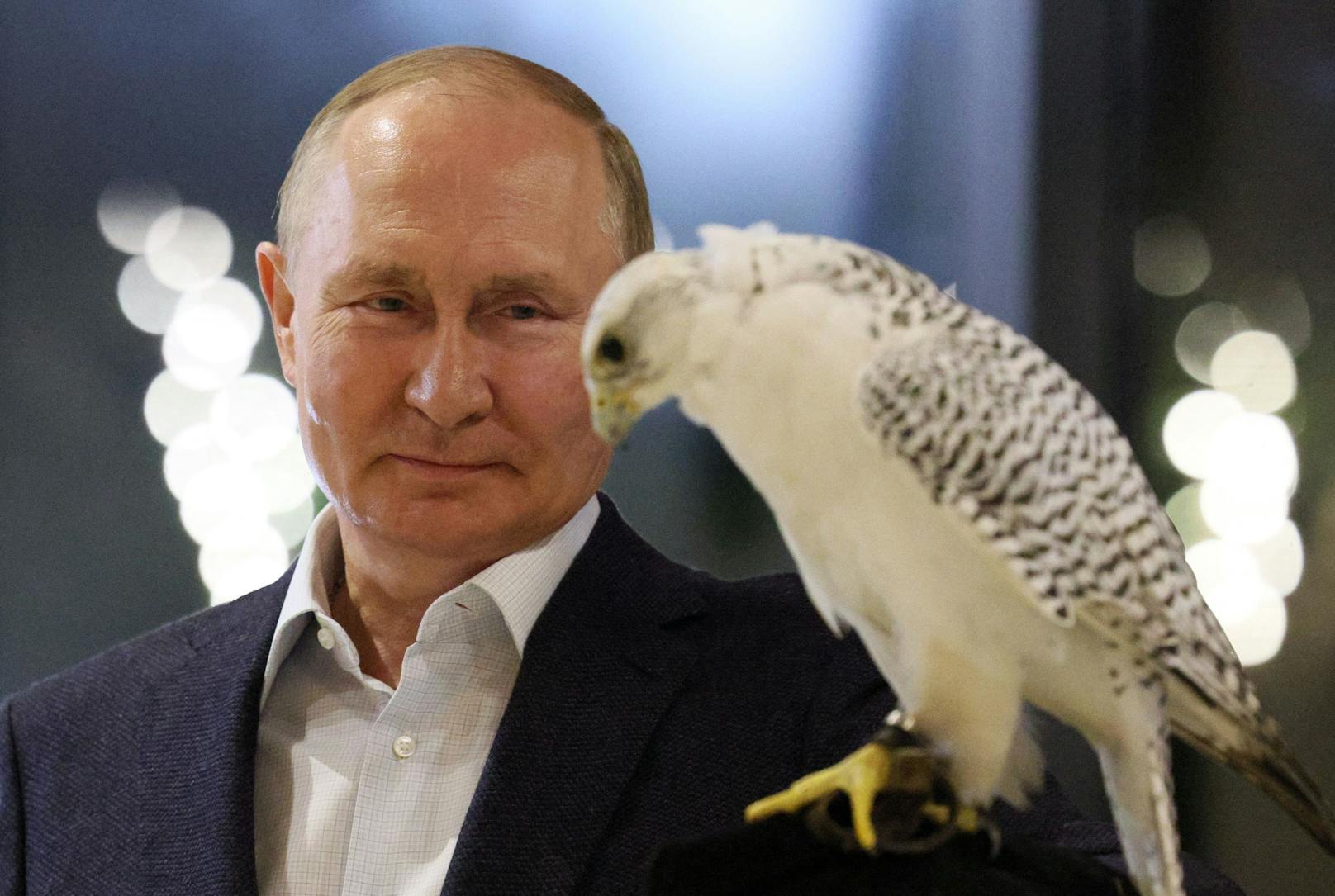 Putin bei einem Besuch auf der Kamtschatka.