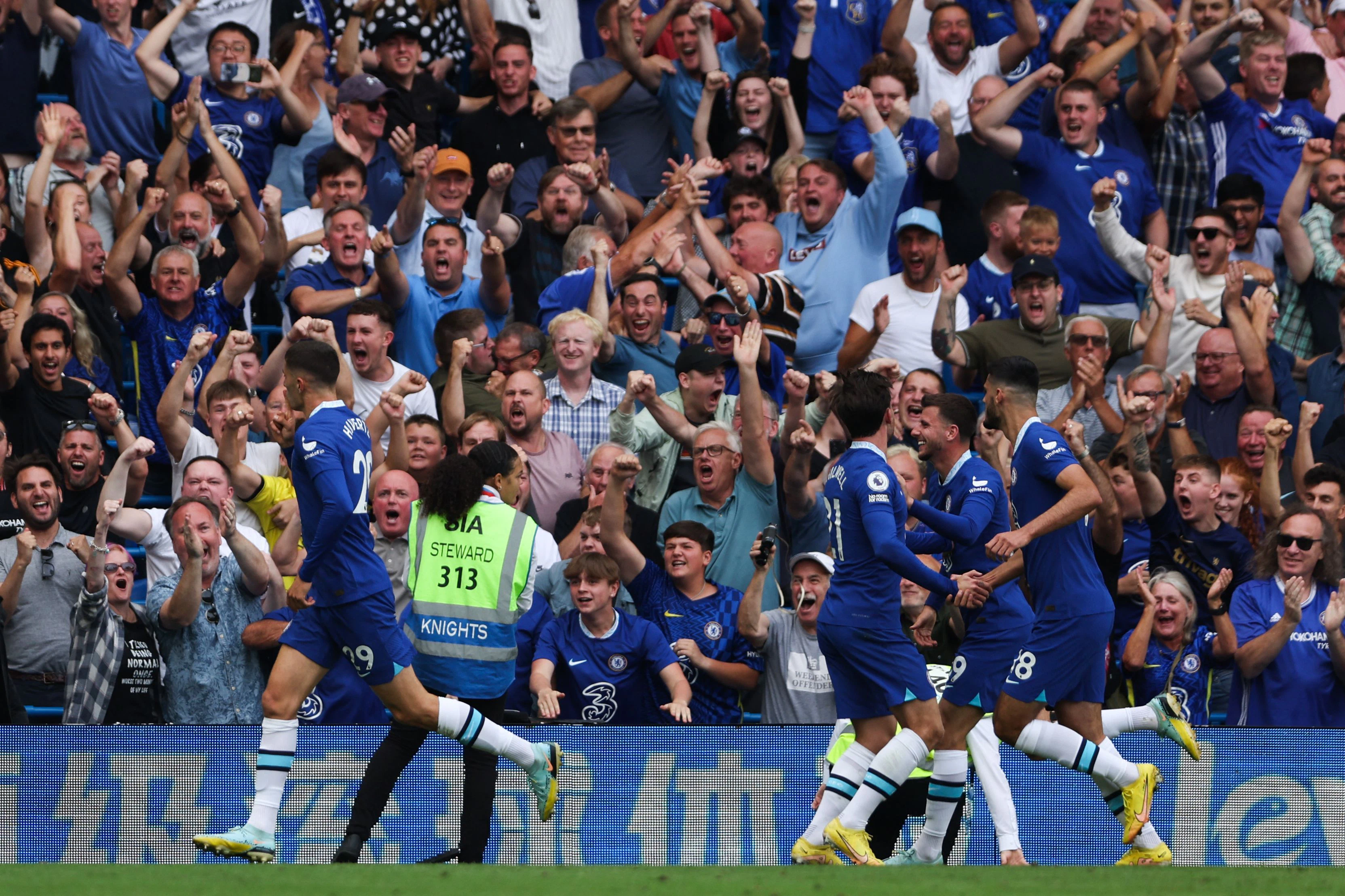 Chelsea jubelte zuletzt an der Stamford Bridge.