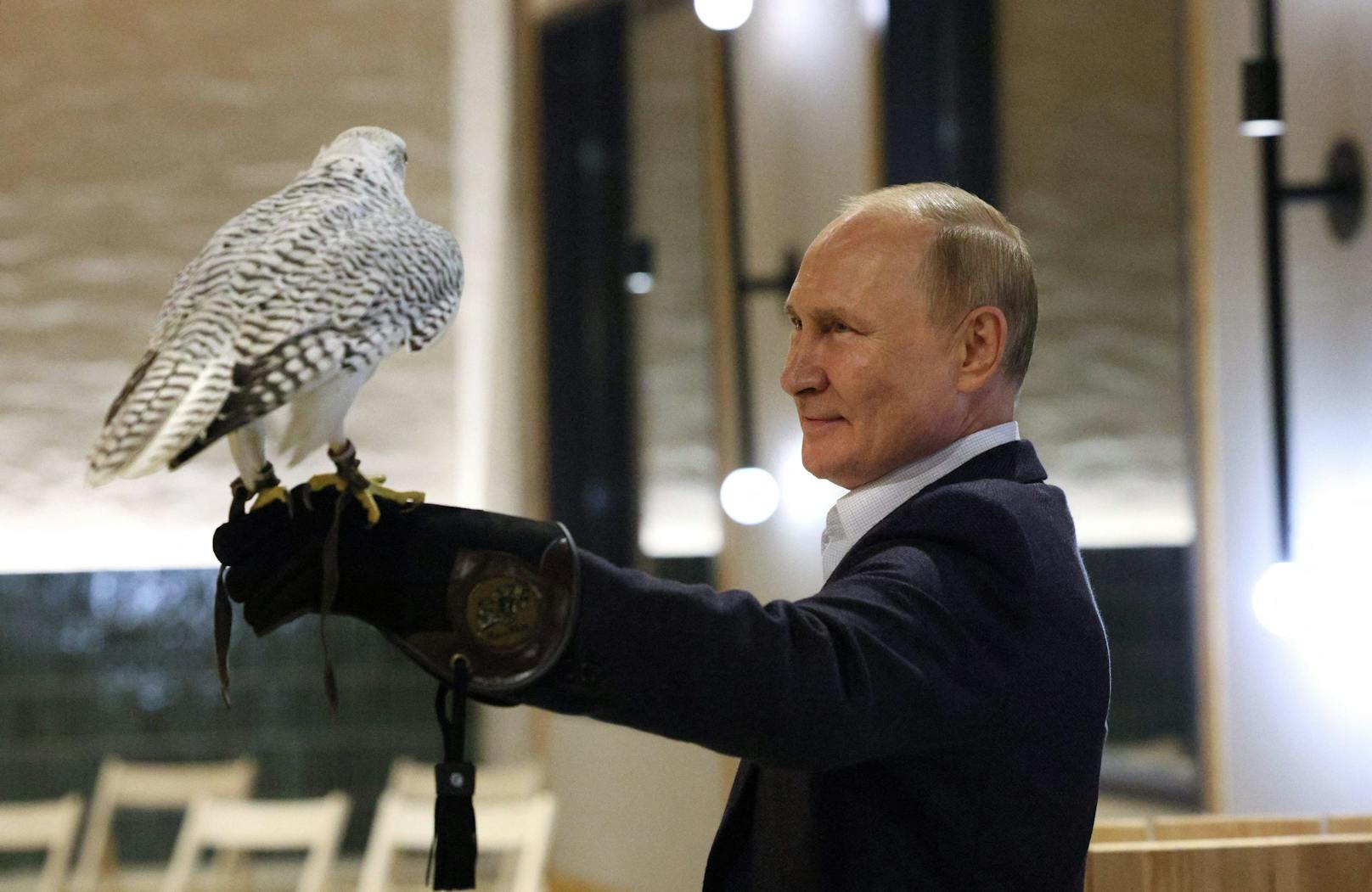 Wladimir Putin bei einem Besuch auf der&nbsp;Kamtschatka-Halbinsel.