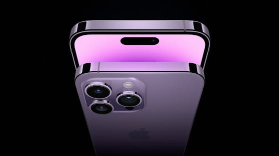 Die Pille ist da: Apple verabschiedet sich beim neuen Apple iPhone 14 Pro von dem sogenannten Notch, dem Sensorbalken auf der Vorderseite.